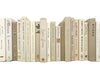 Beige Decorative Books for Home Decor and Home Staging
