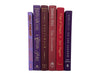 Vineyard, berry decorative books for home staging. Colorful decorator books by the foot.
