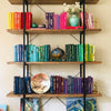RAINBOW color coded decorative books