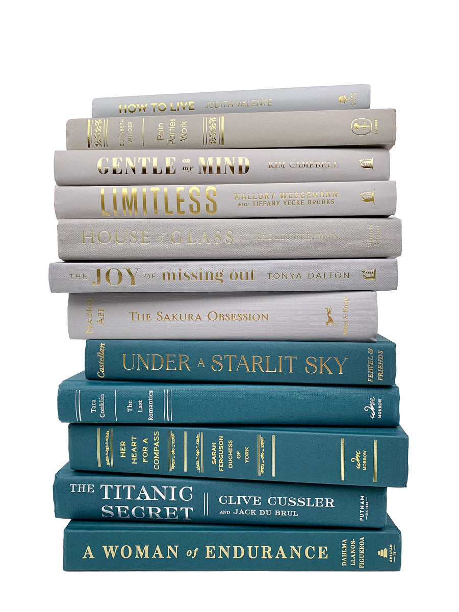 Hardcover Decorative Books by Color A La Cart - Staging Books Color Bu ...
